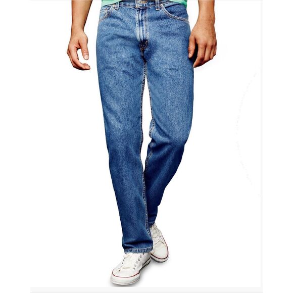 Levi’s 505 Men’s Regular Fit Straight Leg Jeans 34/30 NWT - Picture 1 of 10